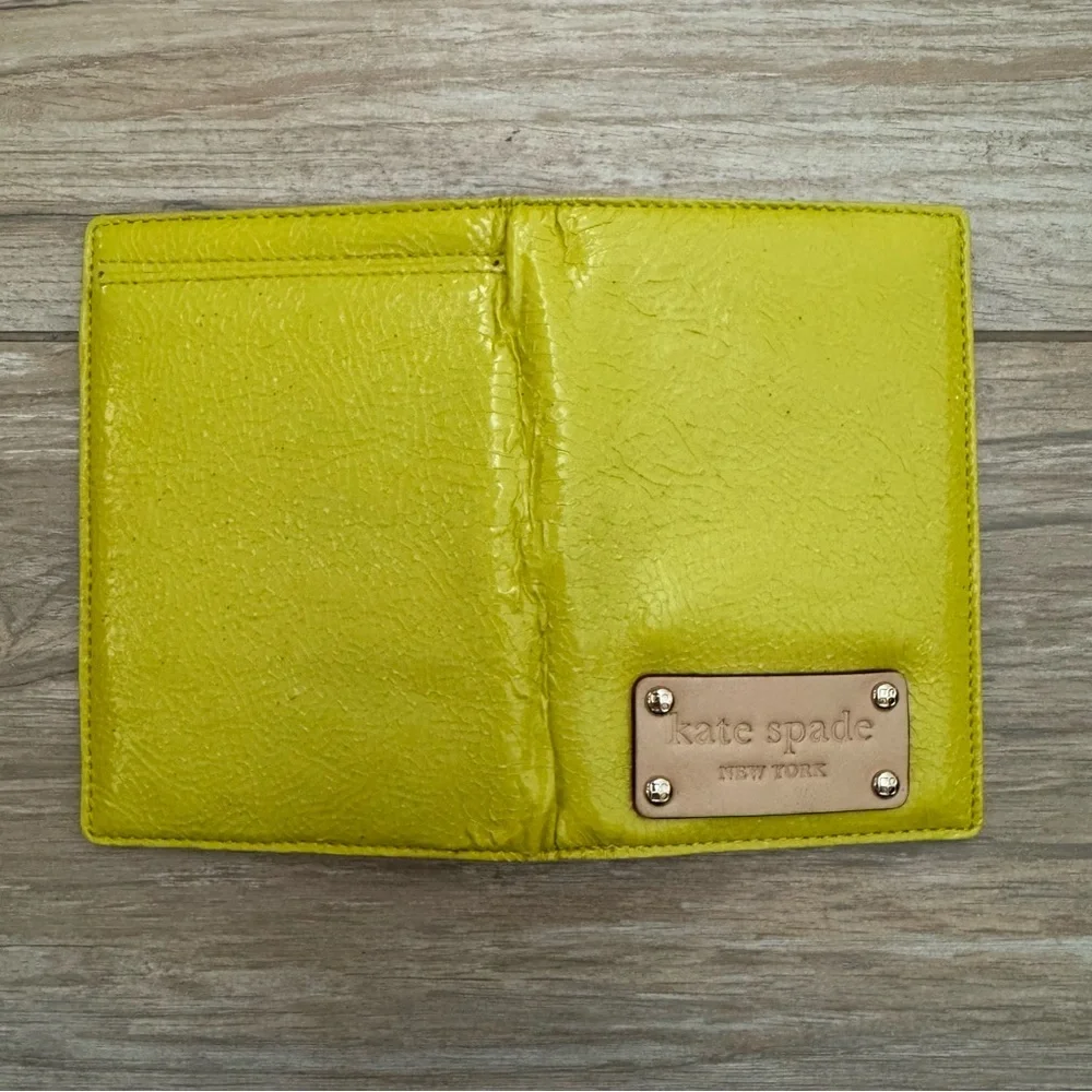 Kate Spade Chartreuse Passport Holder - Picture 5 of 15